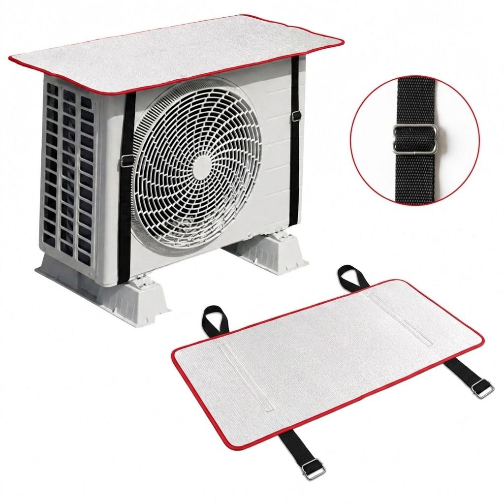 AC Outer Heat Protection Sheet – Aluminium Coated Sun Reflective Cover