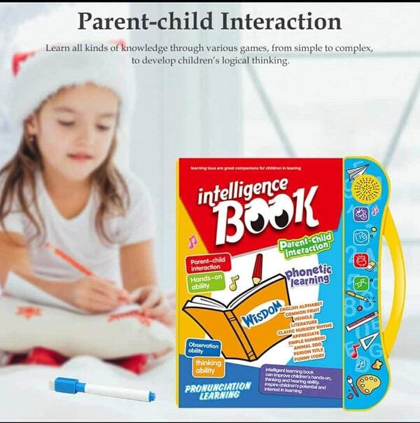 Intelligence Book for Kids I High Quality Self Learning Study Book for Kids