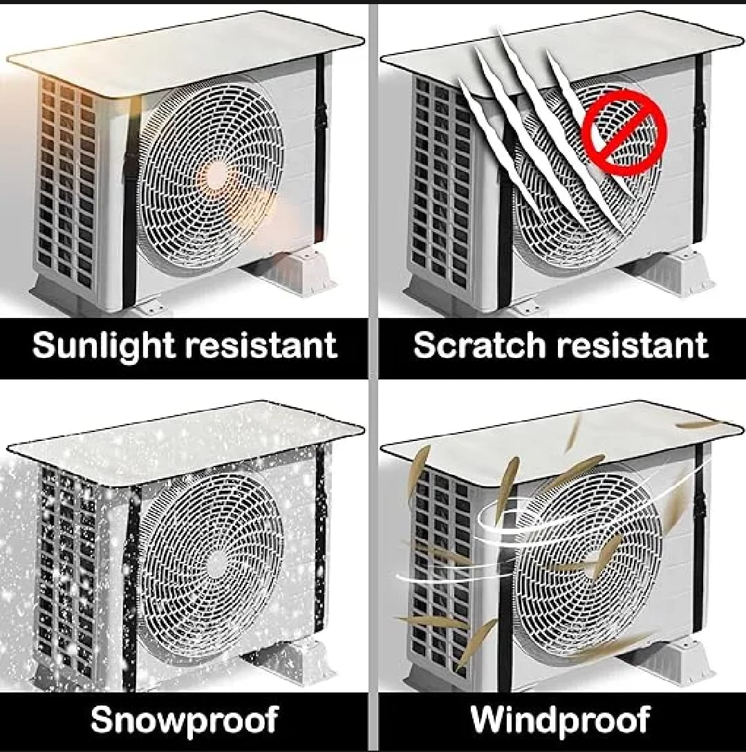 AC Outer Heat Protection Sheet – Aluminium Coated Sun Reflective Cover