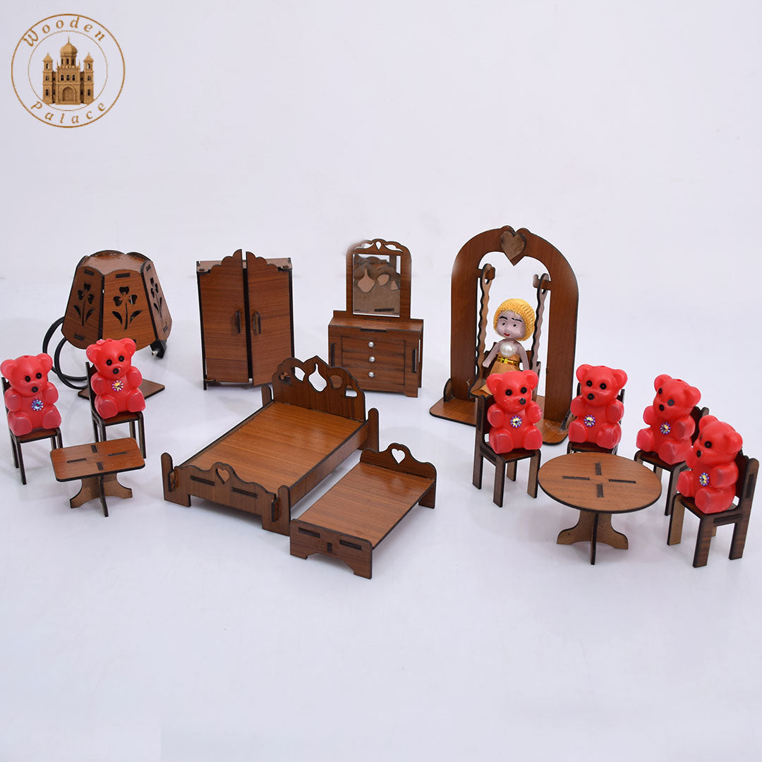 Handmade Wooden Mini Furniture Set for Kids (New Deal)