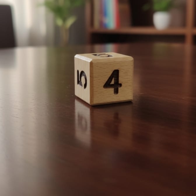 Islamic Wood Desk Organizer And Calendar