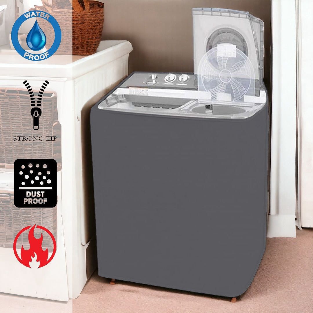 Waterproof, Dust Proof, Heat Proof, Rust Proof Parachute Washing Machine Cover